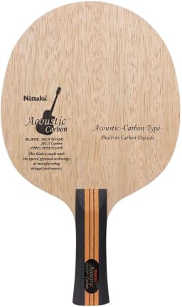 Nittaku Acoustic Carbon table tennis blade