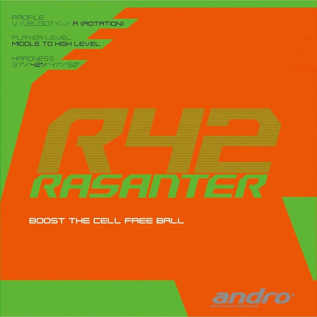 Andro Rasanter R42 - Table Tennis Rubbers Discount