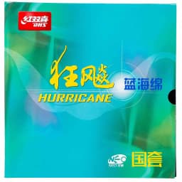 DHS Hurricane 3 National 39' blue sponge table tennis rubber
