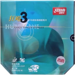 DHS Hurricane 3 Neo Provincial (Orange Sponge) table tennis rubber