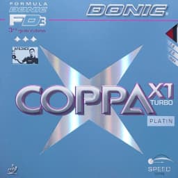 Donic Coppa X1 Turbo Platin table tennis rubber