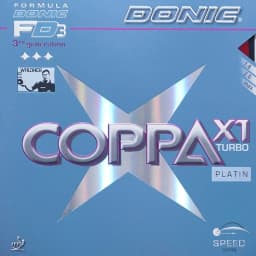 Donic Coppa X1 Turbo Platin table tennis rubber