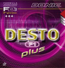 Donic Desto F1 Plus table tennis rubber