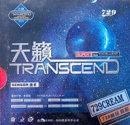 Friendship/729 Cream Transcend table tennis rubber