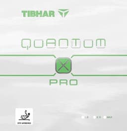 Tibhar Quantum X PRO green table tennis rubber