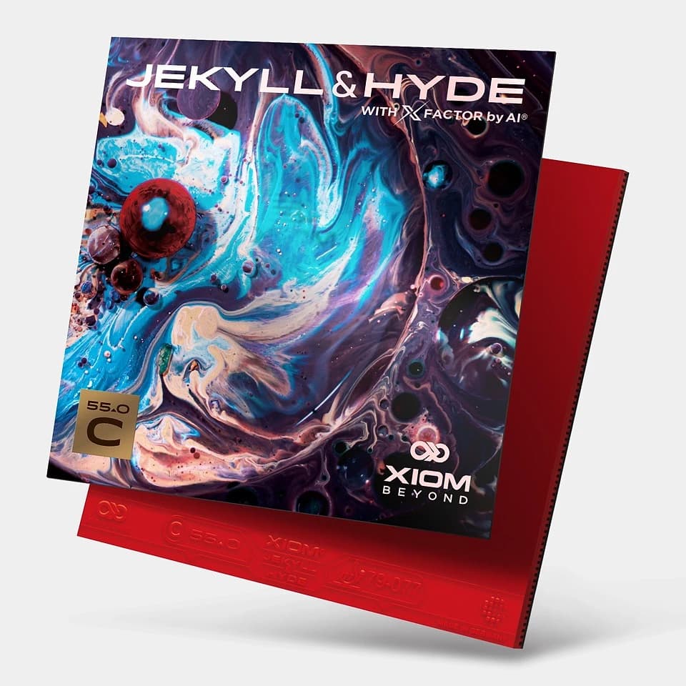 Xiom Jekyll & Hyde C55 - Table Tennis Rubbers Discount