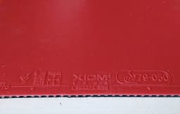 Xiom Vega Euro DF table tennis rubber